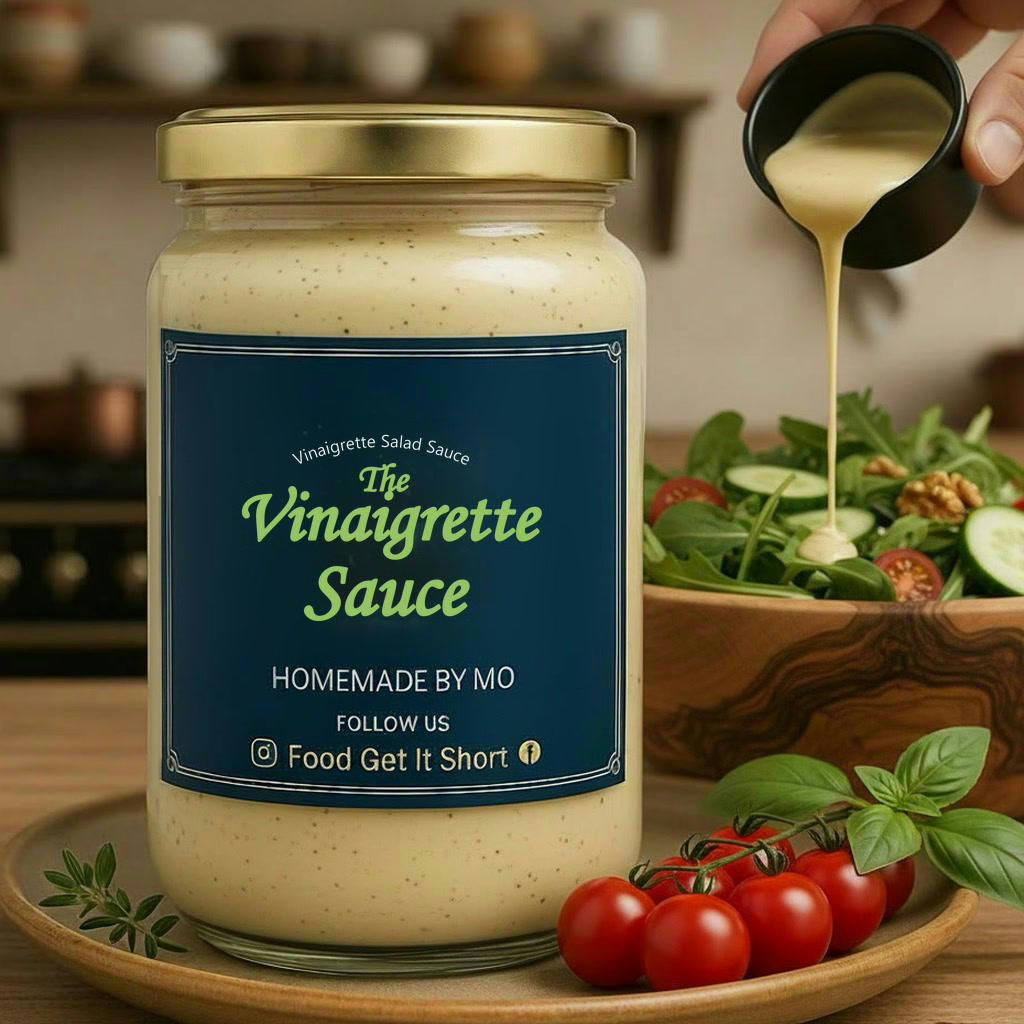 Jar of The Vinaigrette Sauce